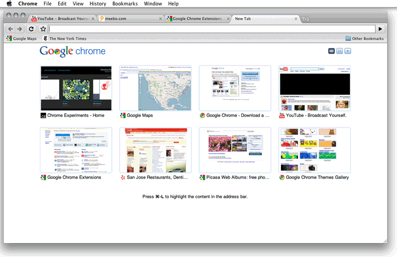 google chrome for mac os 6.5